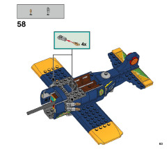 LEGO 70429 instructions page 63 – build guide