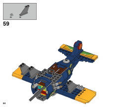 LEGO 70429 instructions page 64 – build guide