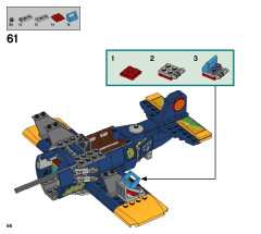 LEGO 70429 instructions page 66 – build guide