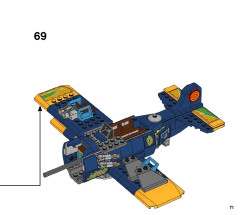 LEGO 70429 instructions page 71 – build guide
