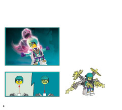 LEGO 70429 instructions page 8 – build guide