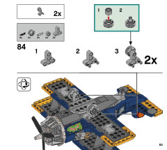 LEGO 70429 instructions page 83 – build guide