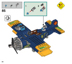 LEGO 70429 instructions page 84 – build guide