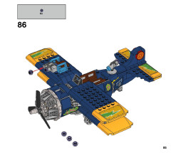 LEGO 70429 instructions page 85 – build guide