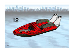 LEGO 7043 instructions page 12 – build guide