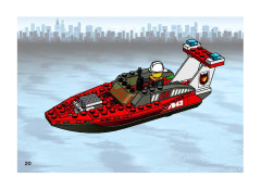 LEGO 7043 instructions page 20 – build guide