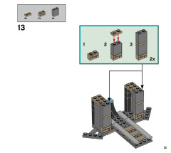LEGO 70430 instructions page 13 – build guide