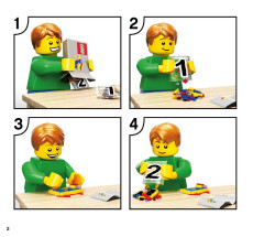 LEGO 70430 instructions page 2 – build guide