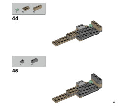 LEGO 70430 instructions page 35 – build guide