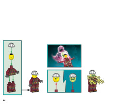 LEGO 70430 instructions page 44 – build guide