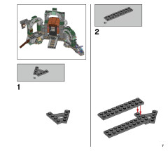 LEGO 70430 instructions page 7 – build guide
