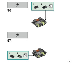 LEGO 70430 instructions page 73 – build guide