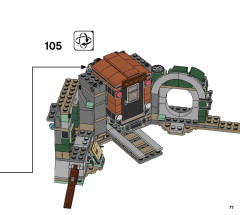 LEGO 70430 instructions page 77 – build guide