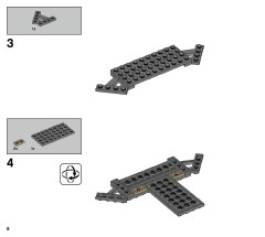 LEGO 70430 instructions page 8 – build guide