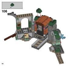 LEGO 70430 instructions page 80 – build guide