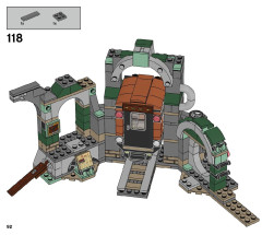 LEGO 70430 instructions page 92 – build guide