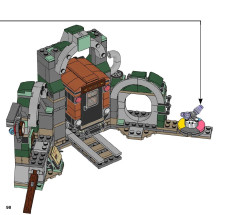 LEGO 70430 instructions page 98 – build guide