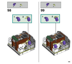 LEGO 70431 instructions page 105 – build guide