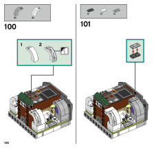 LEGO 70431 instructions page 106 – build guide