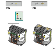 LEGO 70431 instructions page 109 – build guide