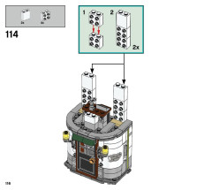 LEGO 70431 instructions page 116 – build guide