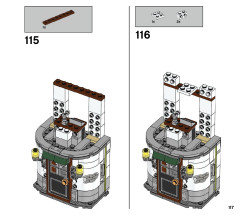 LEGO 70431 instructions page 117 – build guide
