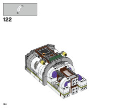 LEGO 70431 instructions page 124 – build guide