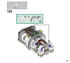 LEGO 70431 instructions page 125 – build guide