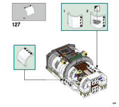 LEGO 70431 instructions page 129 – build guide