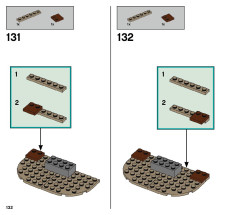 LEGO 70431 instructions page 132 – build guide