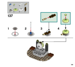 LEGO 70431 instructions page 135 – build guide