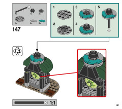 LEGO 70431 instructions page 141 – build guide