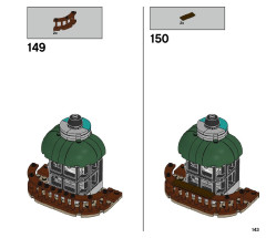 LEGO 70431 instructions page 143 – build guide
