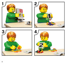 LEGO 70431 instructions page 2 – build guide