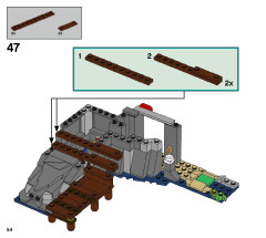 LEGO 70431 instructions page 54 – build guide