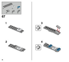 LEGO 70431 instructions page 74 – build guide