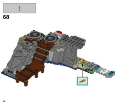 LEGO 70431 instructions page 76 – build guide