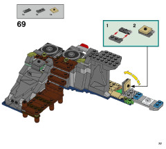 LEGO 70431 instructions page 77 – build guide