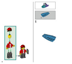 LEGO 70431 instructions page 8 – build guide