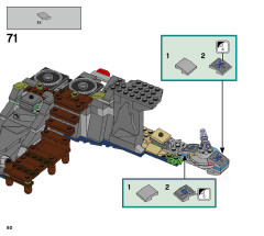 LEGO 70431 instructions page 80 – build guide