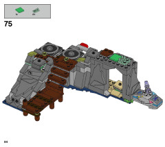 LEGO 70431 instructions page 84 – build guide