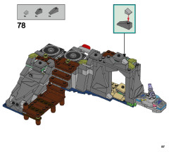 LEGO 70431 instructions page 87 – build guide