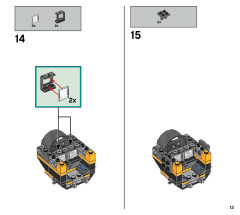 LEGO 70433 instructions page 13 – build guide