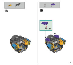 LEGO 70433 instructions page 15 – build guide