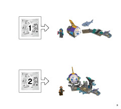 LEGO 70433 instructions page 3 – build guide