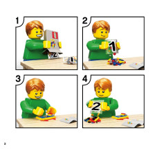 LEGO 70434 instructions page 2 – build guide