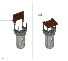 LEGO 70435 instructions page 112 – build guide