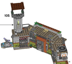 LEGO 70435 instructions page 113 – build guide