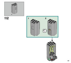 LEGO 70435 instructions page 117 – build guide