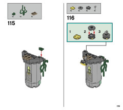 LEGO 70435 instructions page 119 – build guide